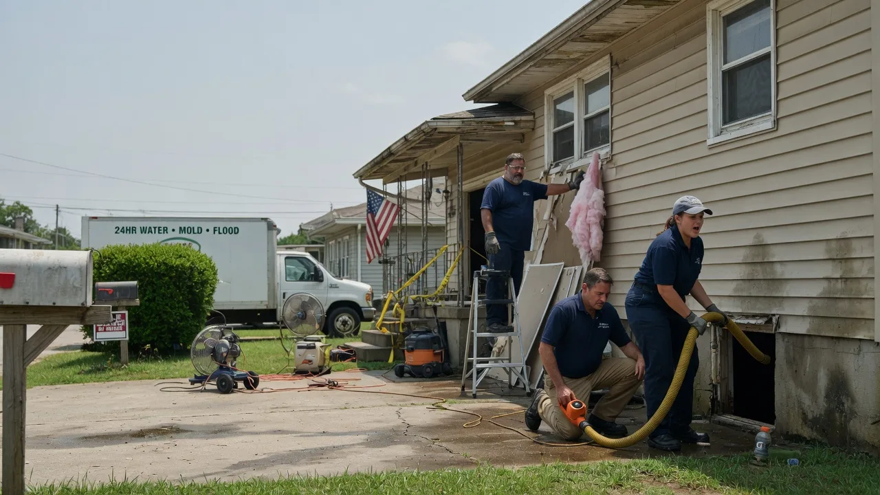 Water Damage Repair in Oskaloosa, KS near me